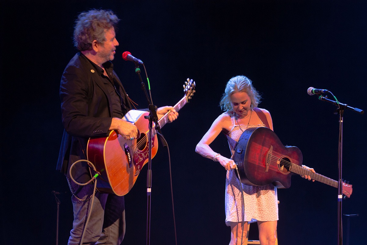 John Doe, Kristin Hersh, and Grant Lee Phillips serenaded The Oriental Theater last Friday night (Photos: Billy Thieme)