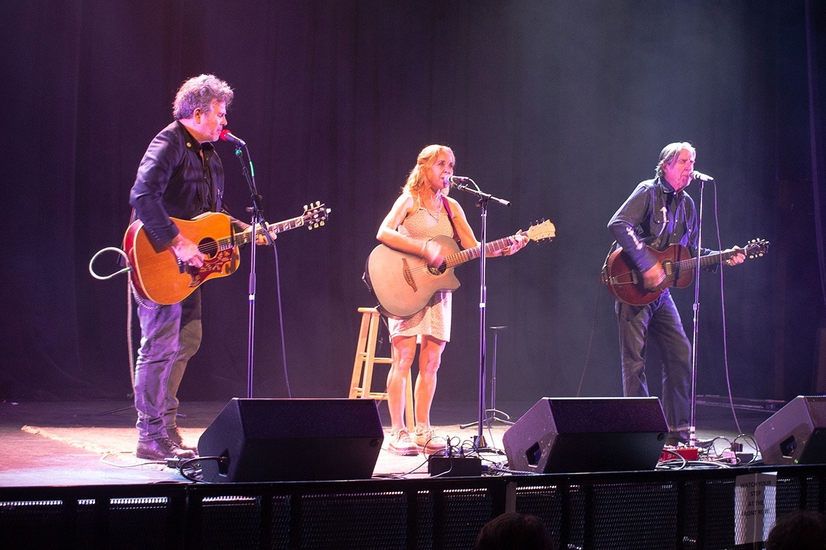 John Doe, Kristin Hersh, and Grant Lee Phillips serenaded The Oriental Theater last Friday night (Photos: Billy Thieme)