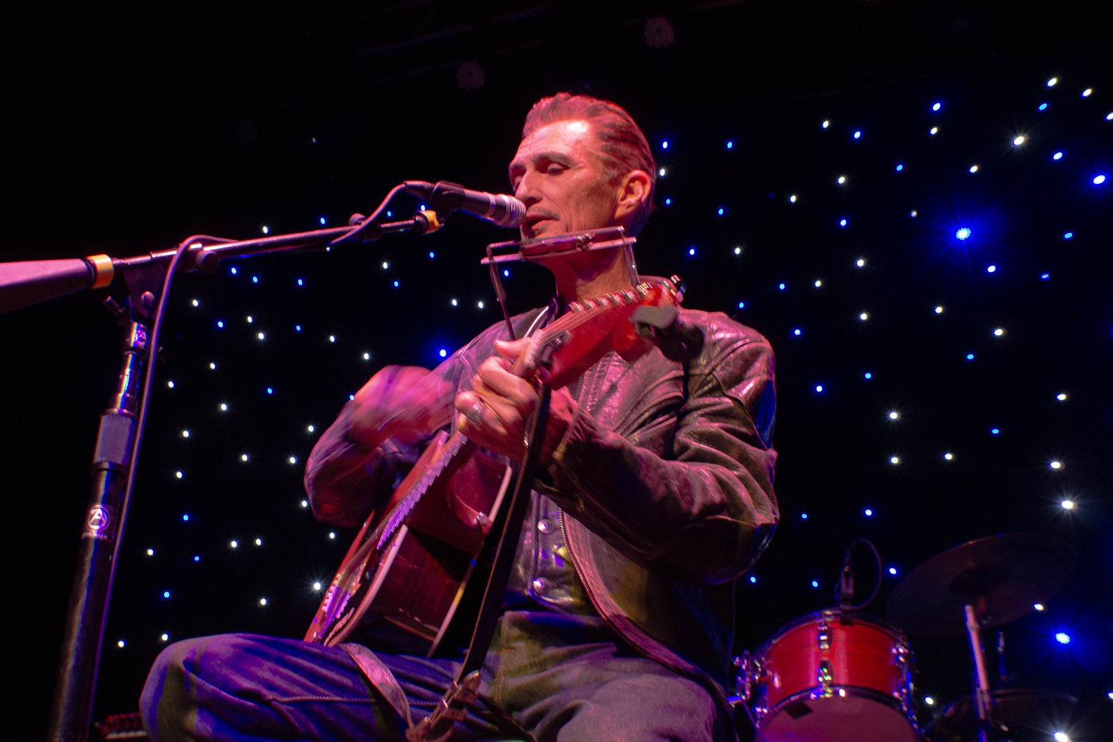 Jimmy Intveld opened the night for the X show at the Summit Music Hall in Denver, August 30, 2024 (Photo: Billy Thieme)