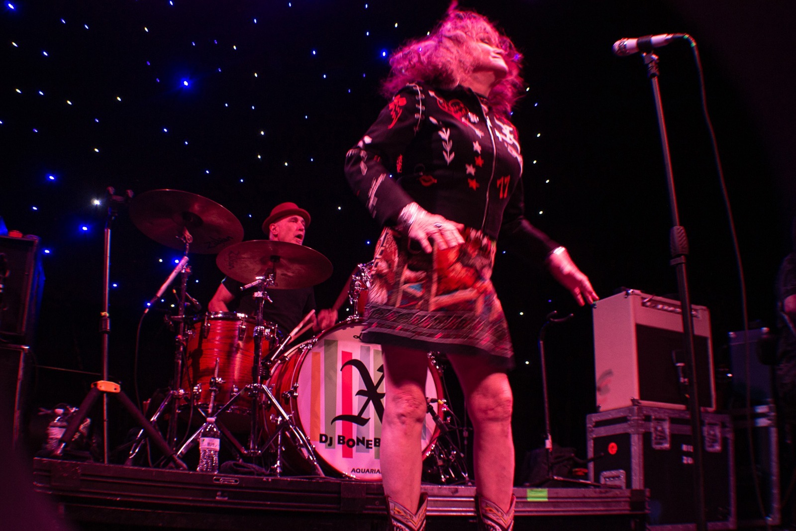 X Played a legendary set of roots punk rock at the Summit Music Hall Friday, August 30, 2024 (Photo: Billy Thieme)