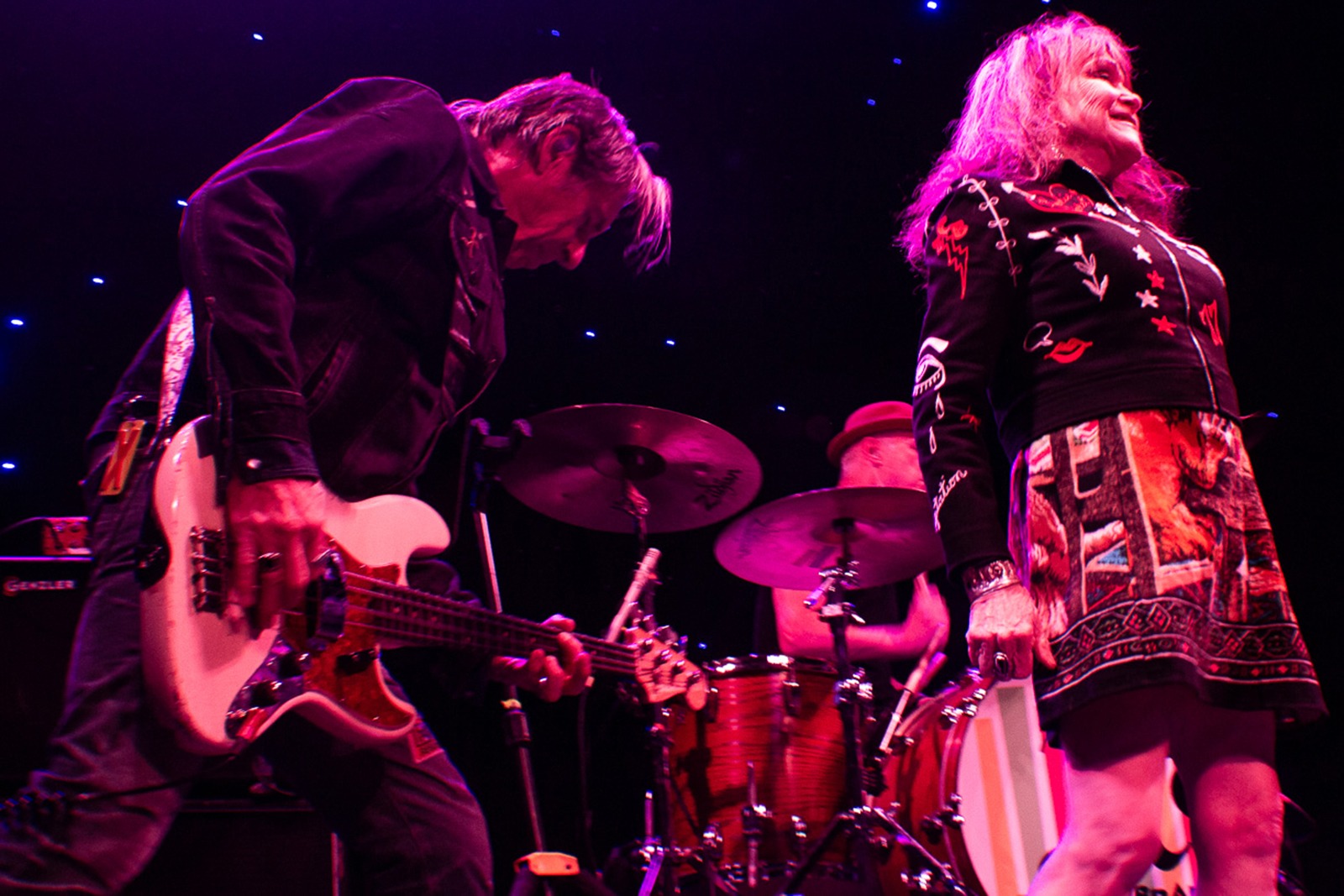 X Played a legendary set of roots punk rock at the Summit Music Hall Friday, August 30, 2024 (Photo: Billy Thieme)