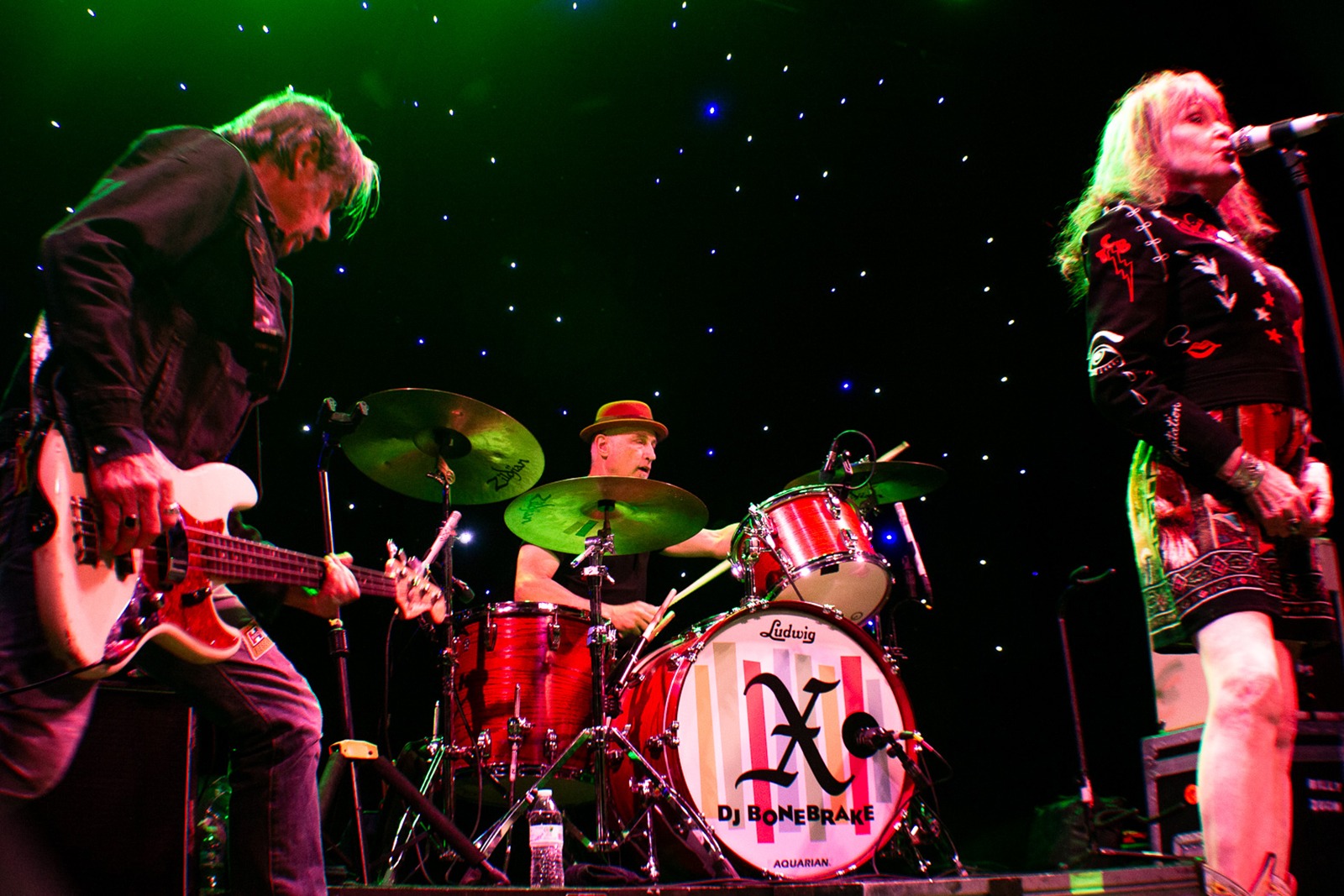X Played a legendary set of roots punk rock at the Summit Music Hall Friday, August 30, 2024 (Photo: Billy Thieme)