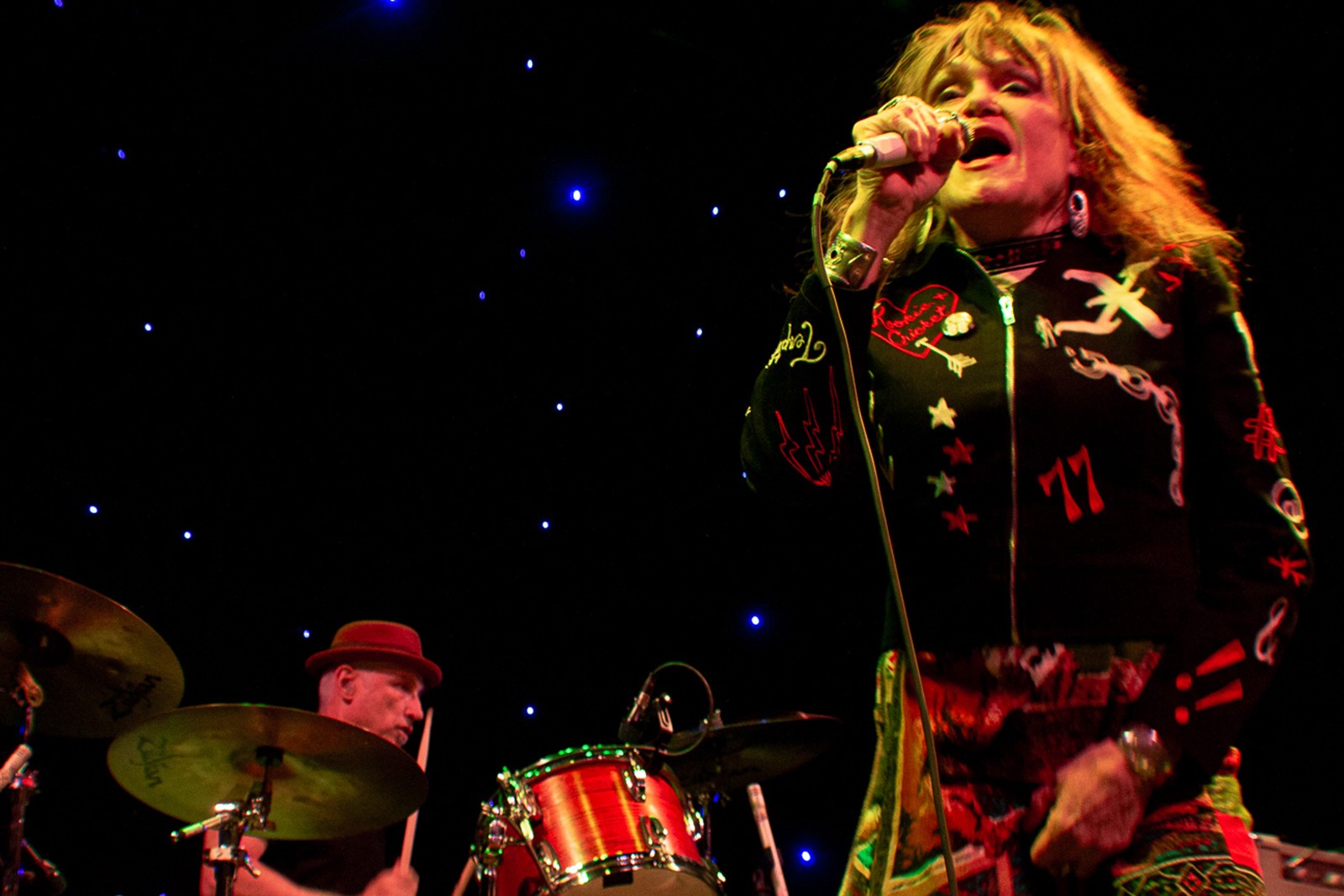 X Played a legendary set of roots punk rock at the Summit Music Hall Friday, August 30, 2024 (Photo: Billy Thieme)
