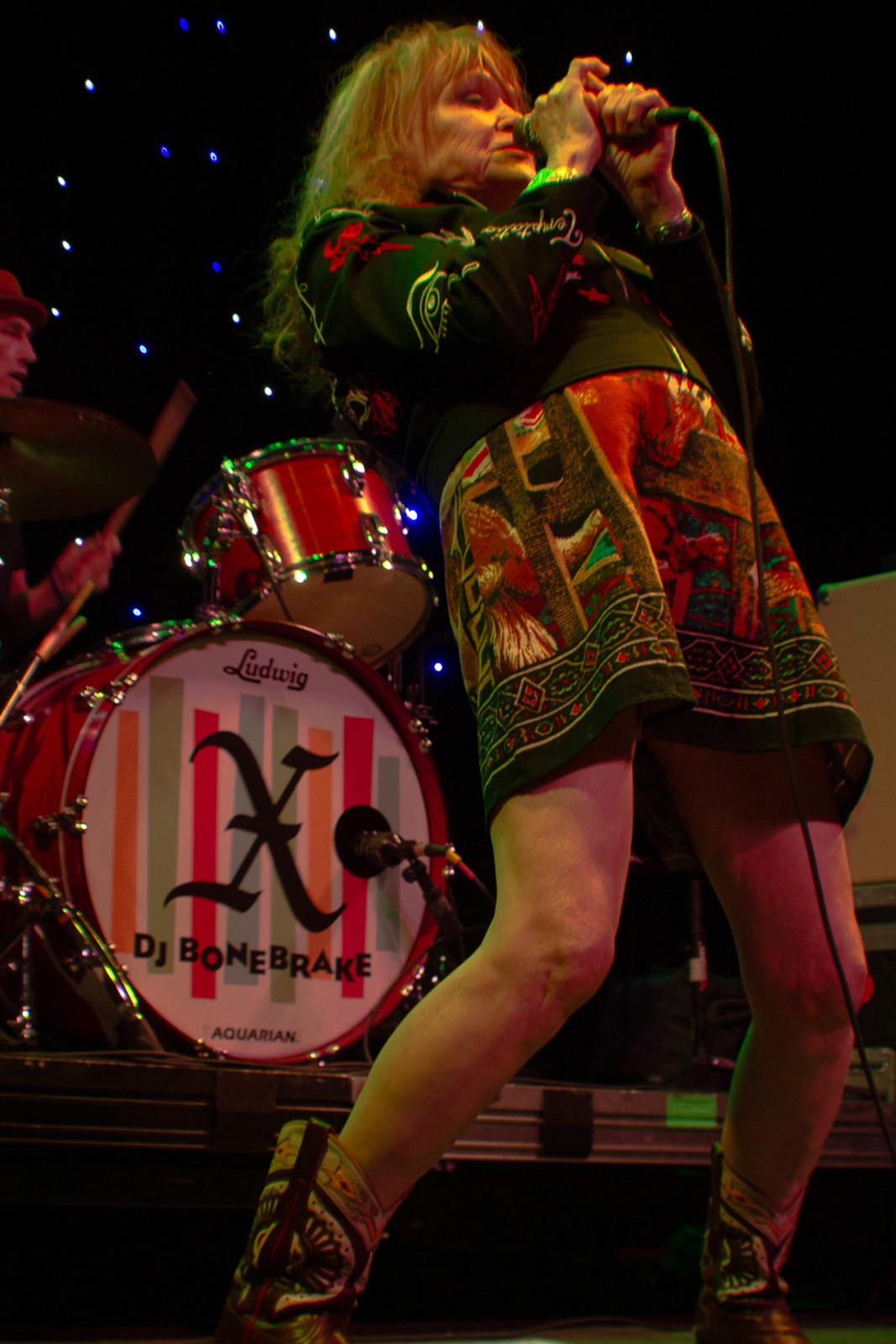 X Played a legendary set of roots punk rock at the Summit Music Hall Friday, August 30, 2024 (Photo: Billy Thieme)