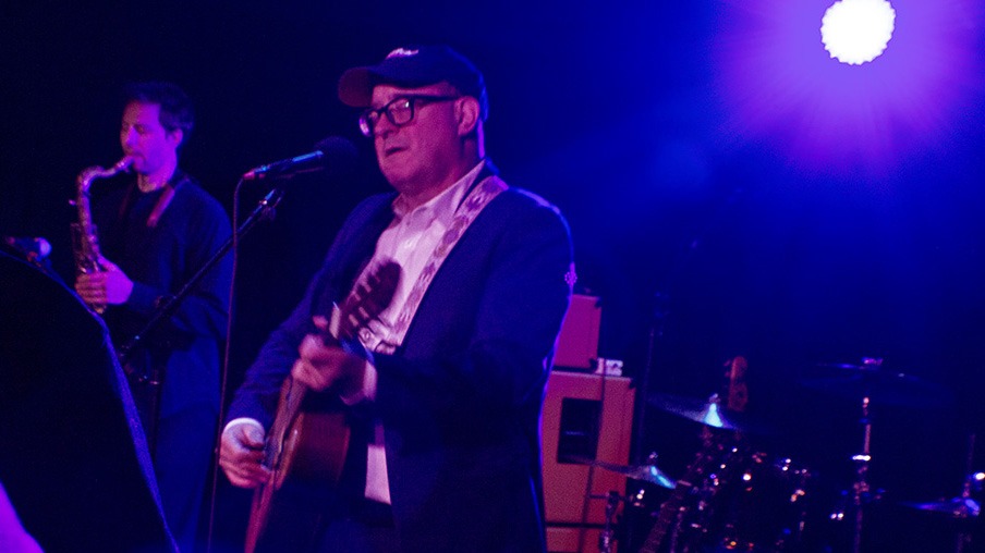 Bob Mould and Craig Finn told brilliant stories all night at The Marquis (Photos: Billy Thieme)