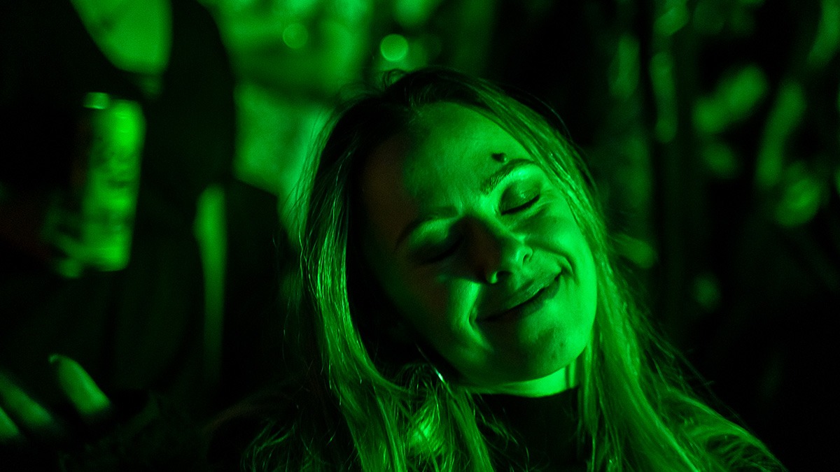 EDM's Inzo and Dirty Monkey kicked off Red Rocks' 2025 season with a soggy but brilliant night! (Photo: Gerardo Federico)