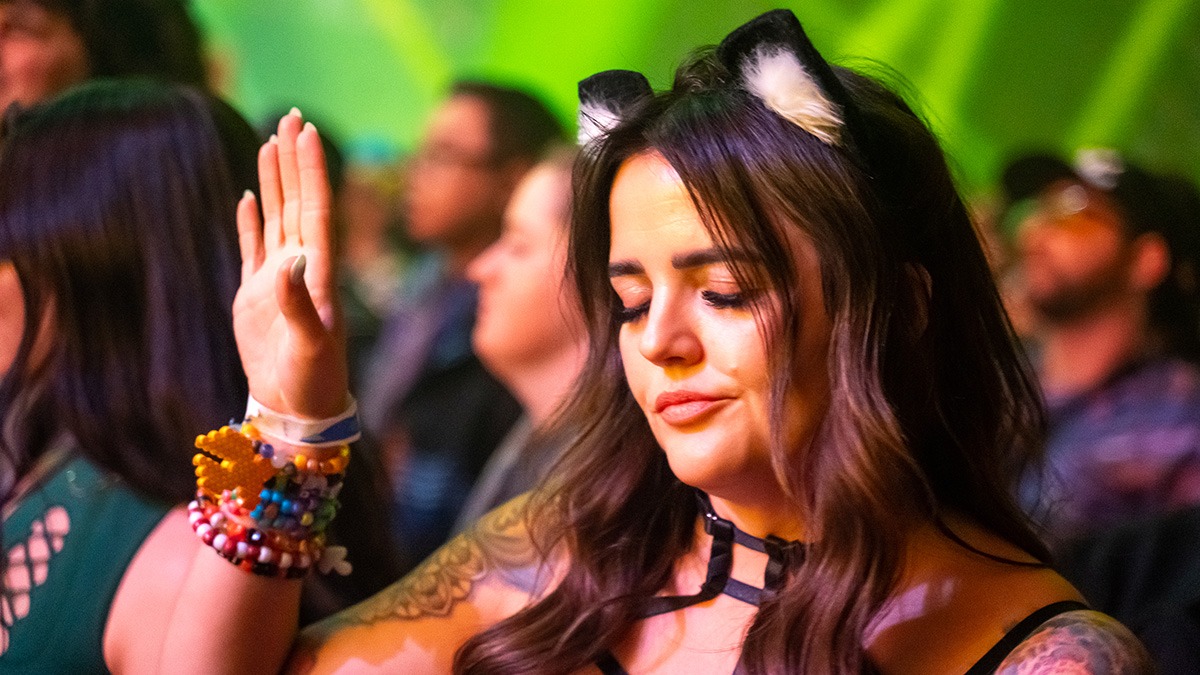 Liquid Stranger (Martin Stääf) launched a 3-night residency at Mission Ballroom last Friday, April 18, 2025 (Photos: Gerardo Federico)