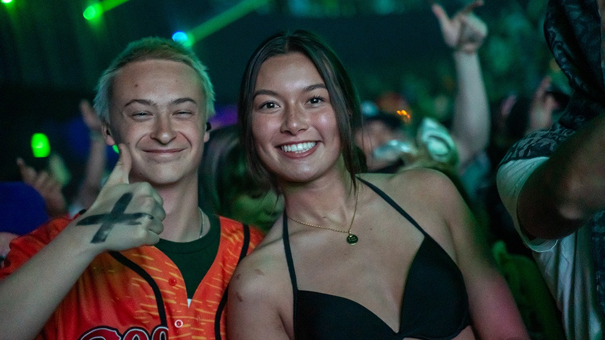 Liquid Stranger (Martin Stääf) launched a 3-night residency at Mission Ballroom last Friday, April 18, 2025 (Photos: Gerardo Federico)