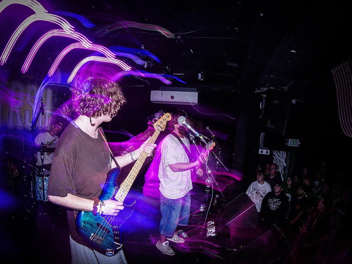 TRSH played a hell of a show at Globe Hall Wedneday, April 30 (Photos: Béla Kershisnik)