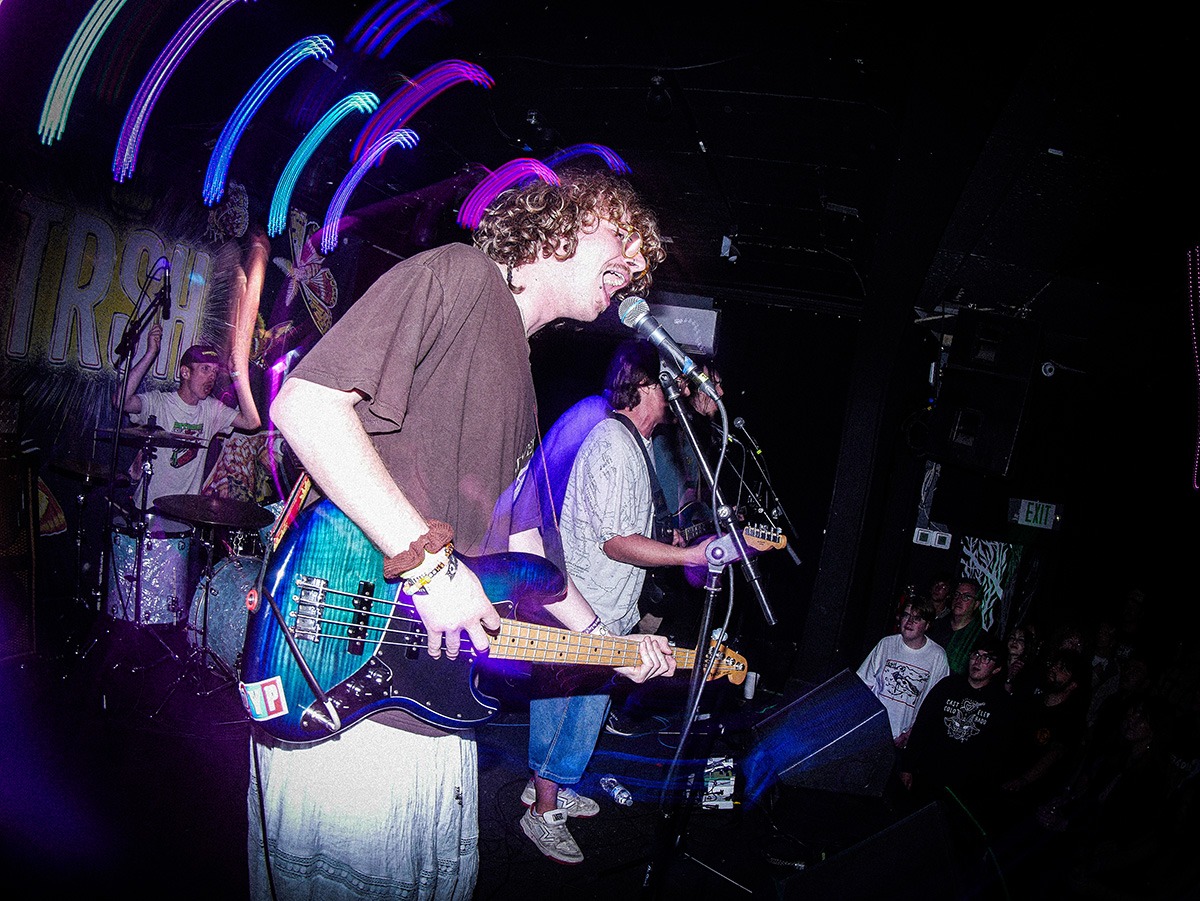 TRSH played a hell of a show at Globe Hall Wedneday, April 30 (Photos: Béla Kershisnik)