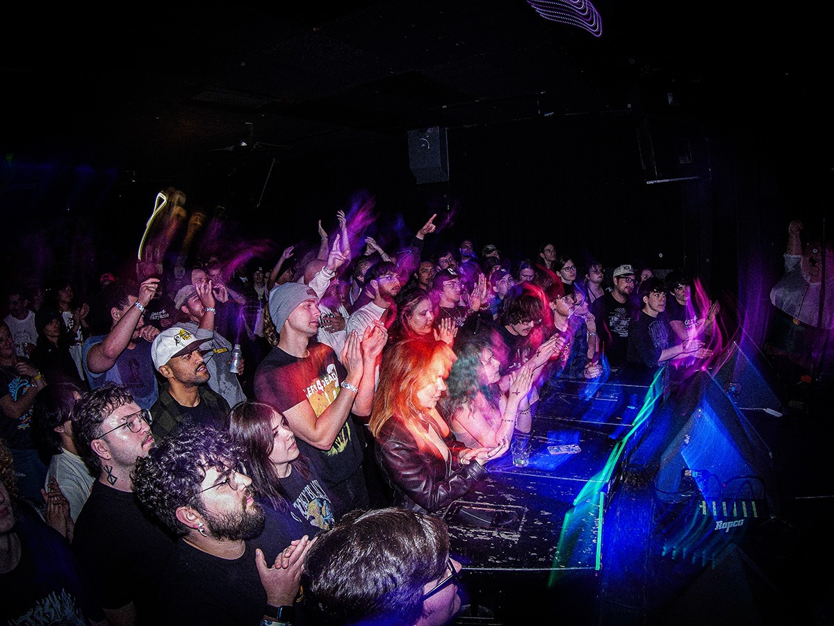 TRSH played a hell of a show at Globe Hall Wedneday, April 30 (Photos: Béla Kershisnik)