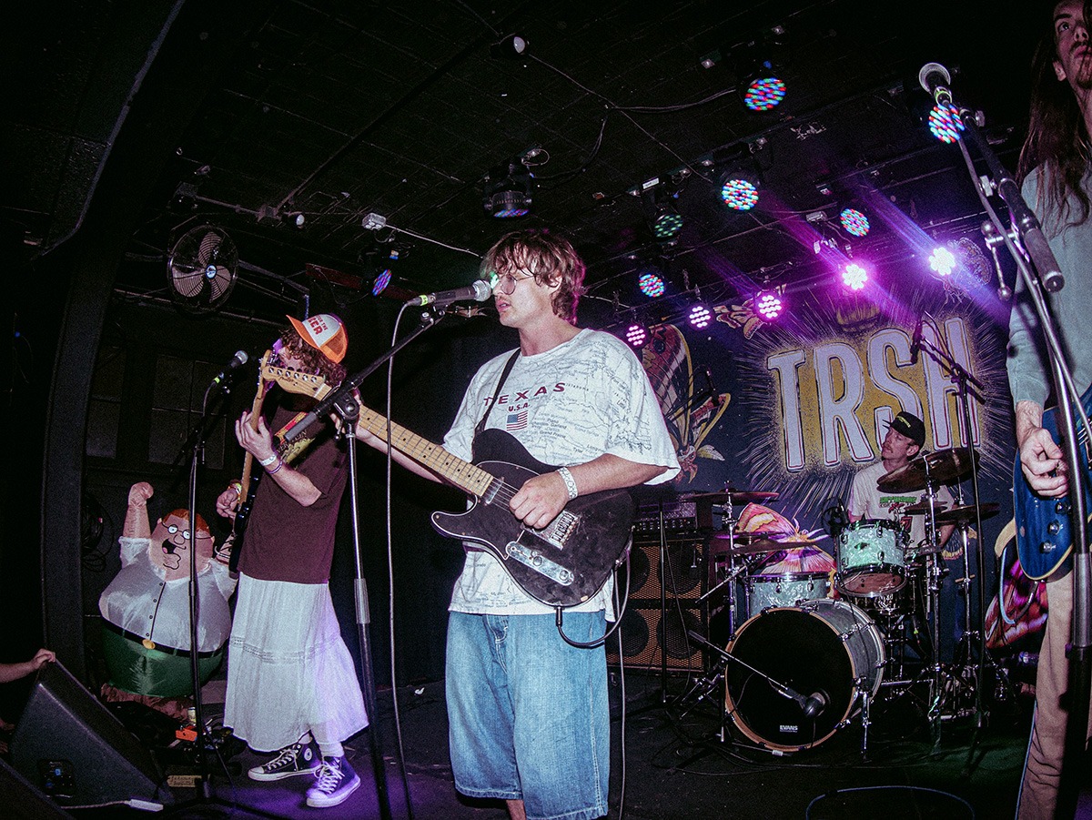 TRSH played a hell of a show at Globe Hall Wedneday, April 30 (Photos: Béla Kershisnik)