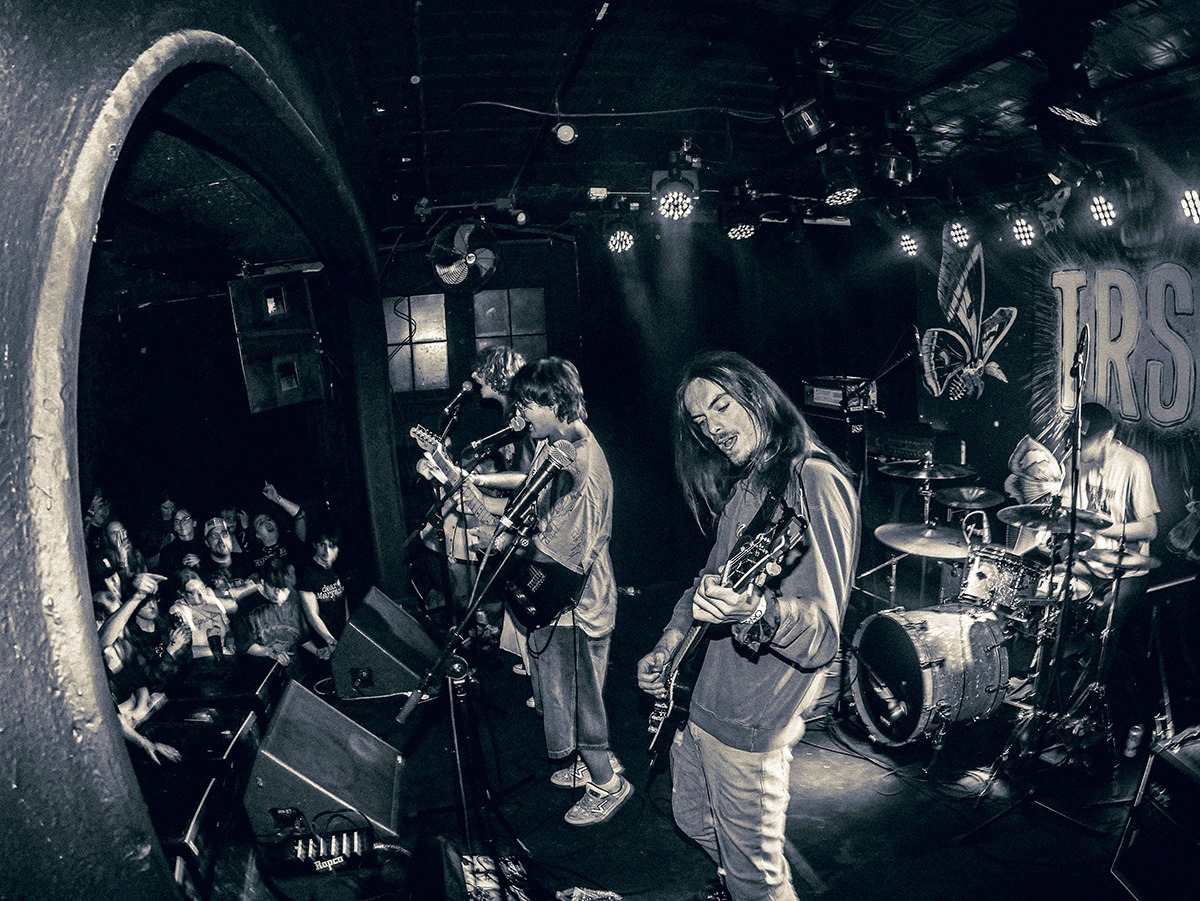 TRSH played a hell of a show at Globe Hall Wedneday, April 30 (Photos: Béla Kershisnik)