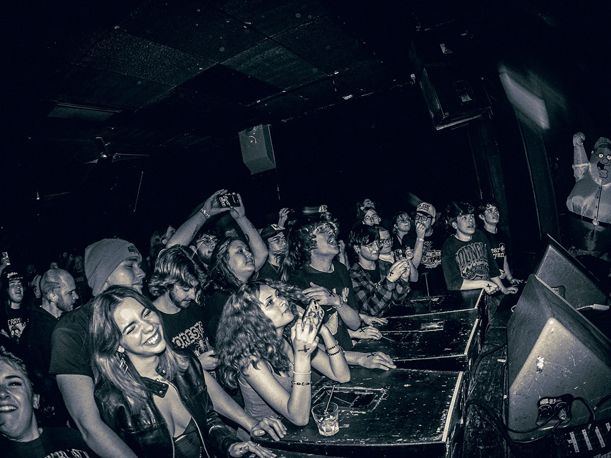 TRSH played a hell of a show at Globe Hall Wedneday, April 30 (Photos: Béla Kershisnik)