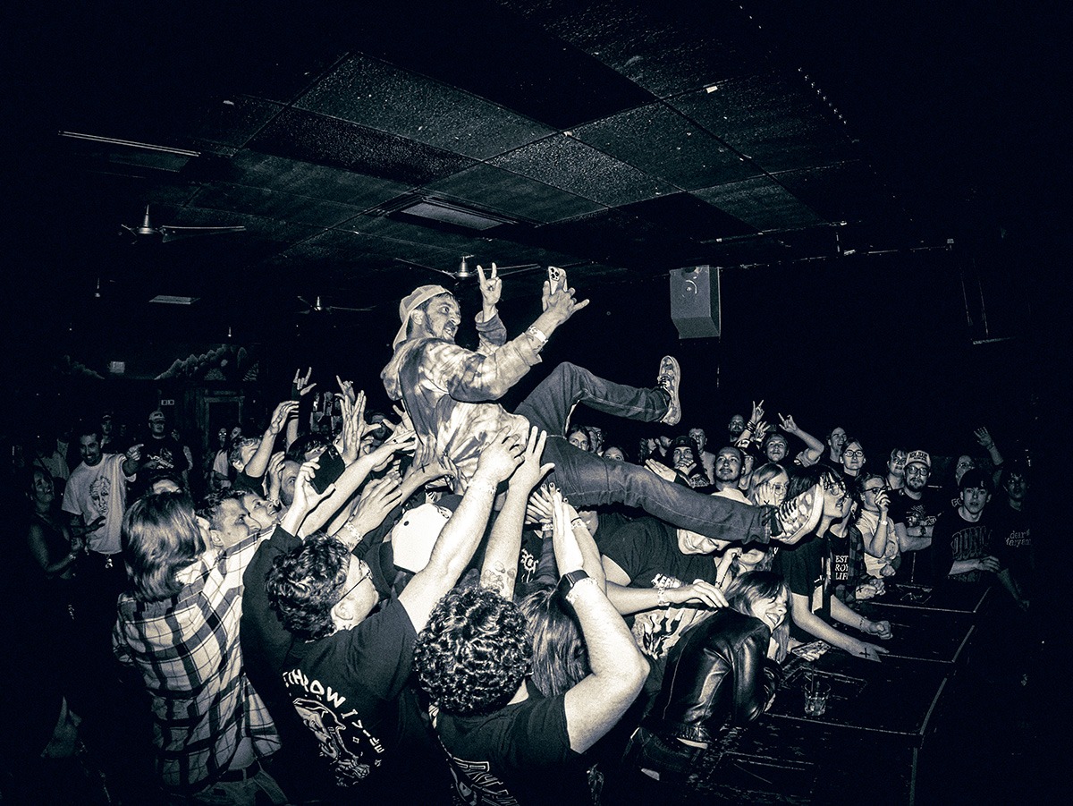 TRSH played a hell of a show at Globe Hall Wedneday, April 30 (Photos: Béla Kershisnik)