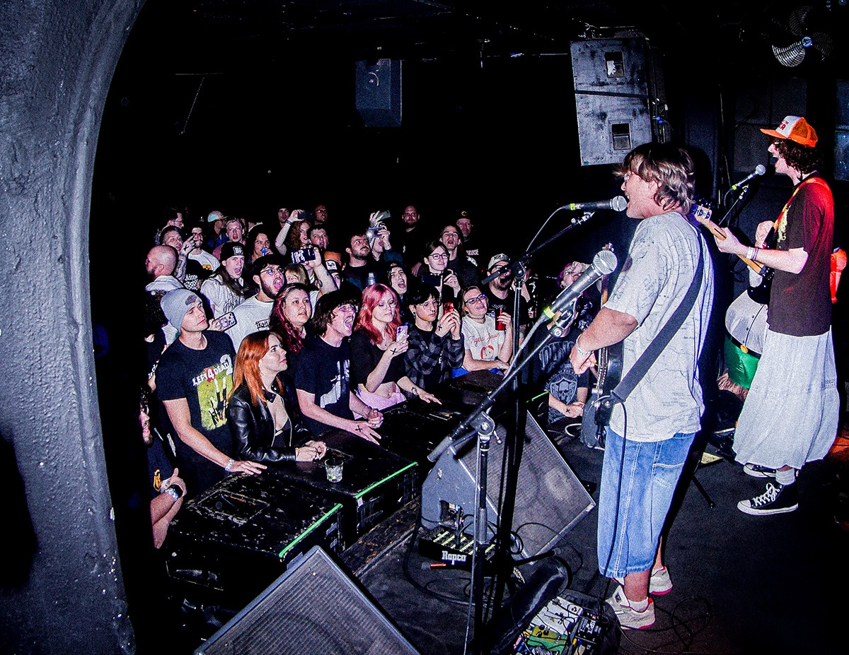 TRSH played a hell of a show at Globe Hall Wedneday, April 30 (Photos: Béla Kershisnik)