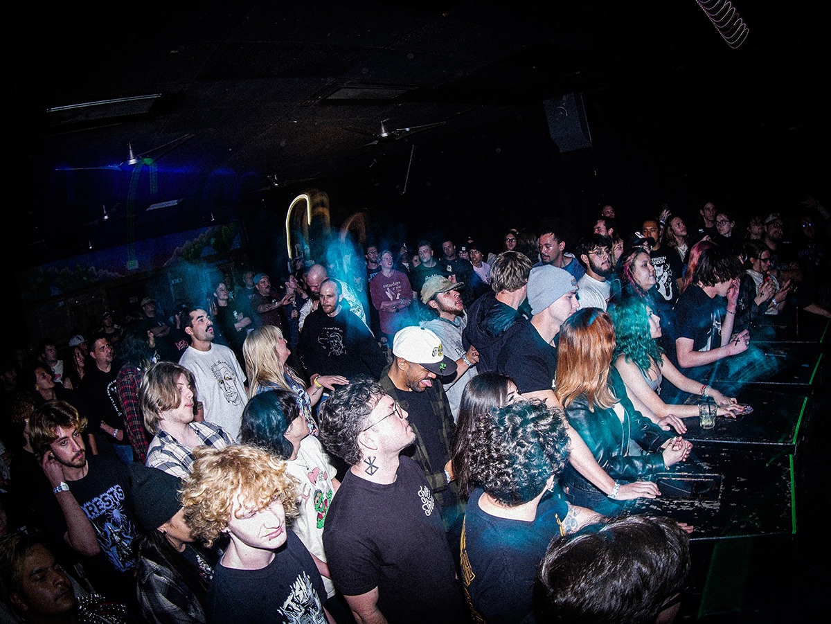 TRSH played a hell of a show at Globe Hall Wedneday, April 30 (Photos: Béla Kershisnik)