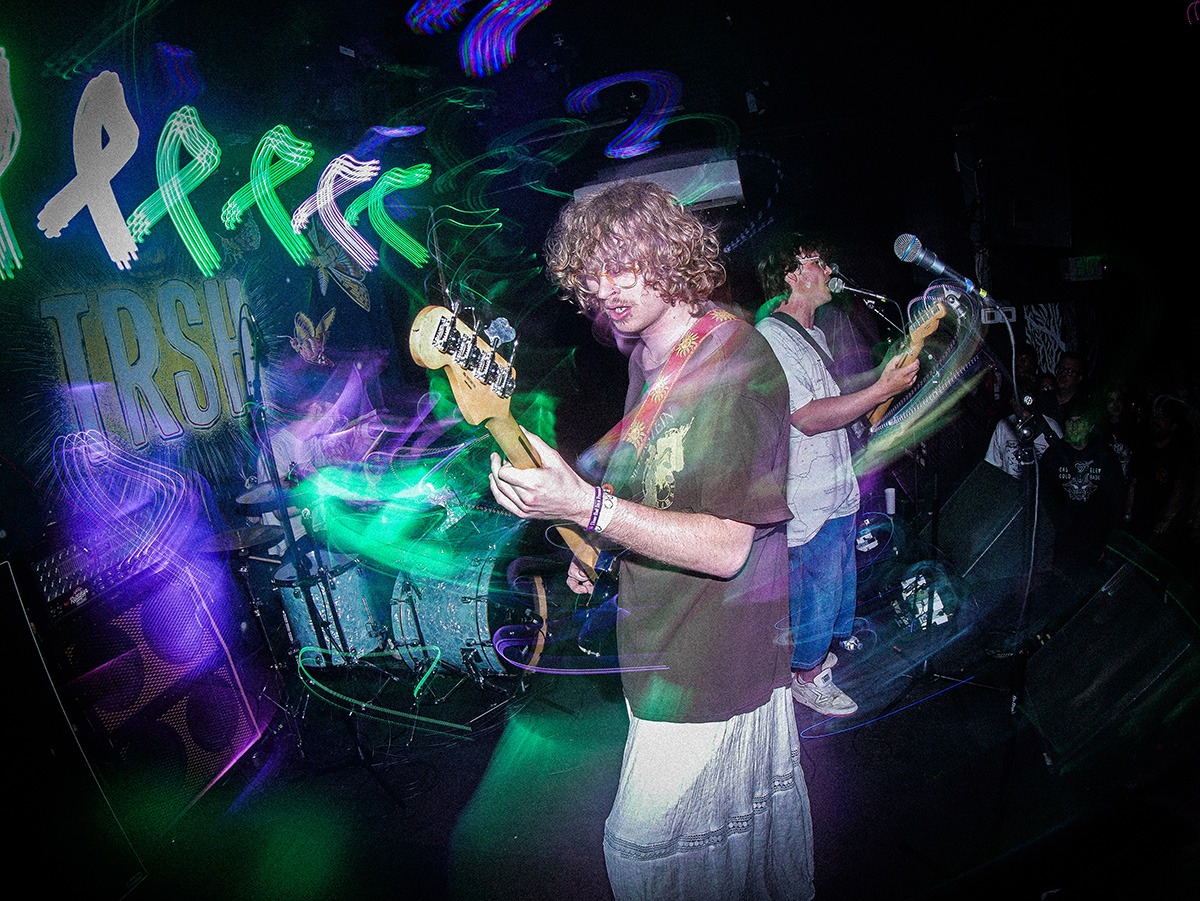TRSH played a hell of a show at Globe Hall Wedneday, April 30 (Photos: Béla Kershisnik)