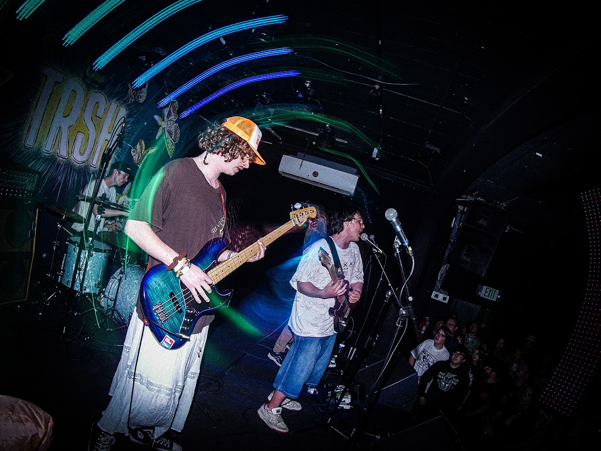TRSH played a hell of a show at Globe Hall Wedneday, April 30 (Photos: Béla Kershisnik)
