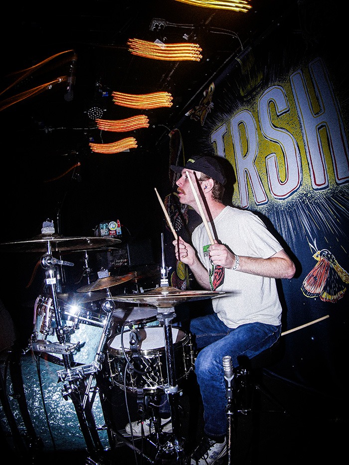 TRSH played a hell of a show at Globe Hall Wedneday, April 30 (Photos: Béla Kershisnik)