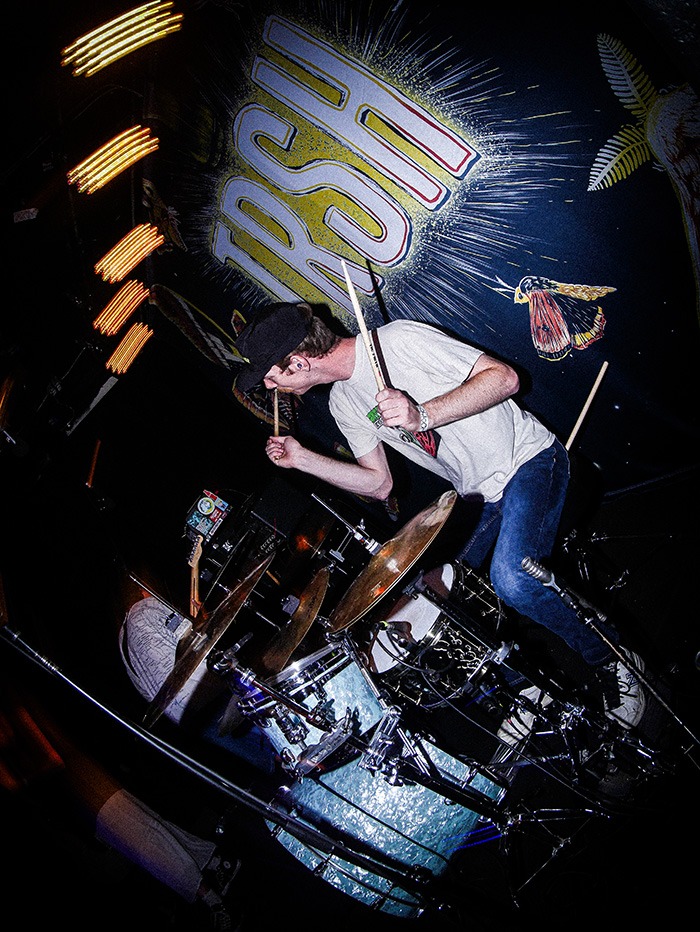 TRSH played a hell of a show at Globe Hall Wedneday, April 30 (Photos: Béla Kershisnik)