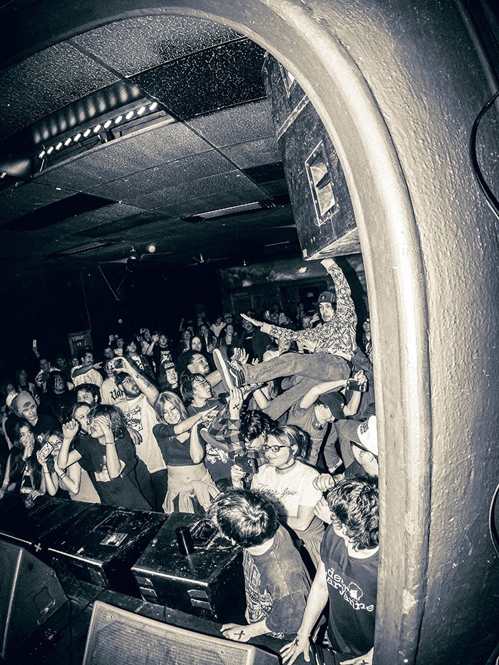 TRSH played a hell of a show at Globe Hall Wedneday, April 30 (Photos: Béla Kershisnik)