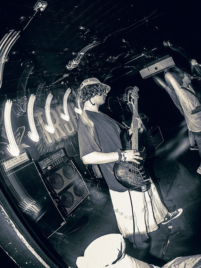 TRSH played a hell of a show at Globe Hall Wedneday, April 30 (Photos: Béla Kershisnik)