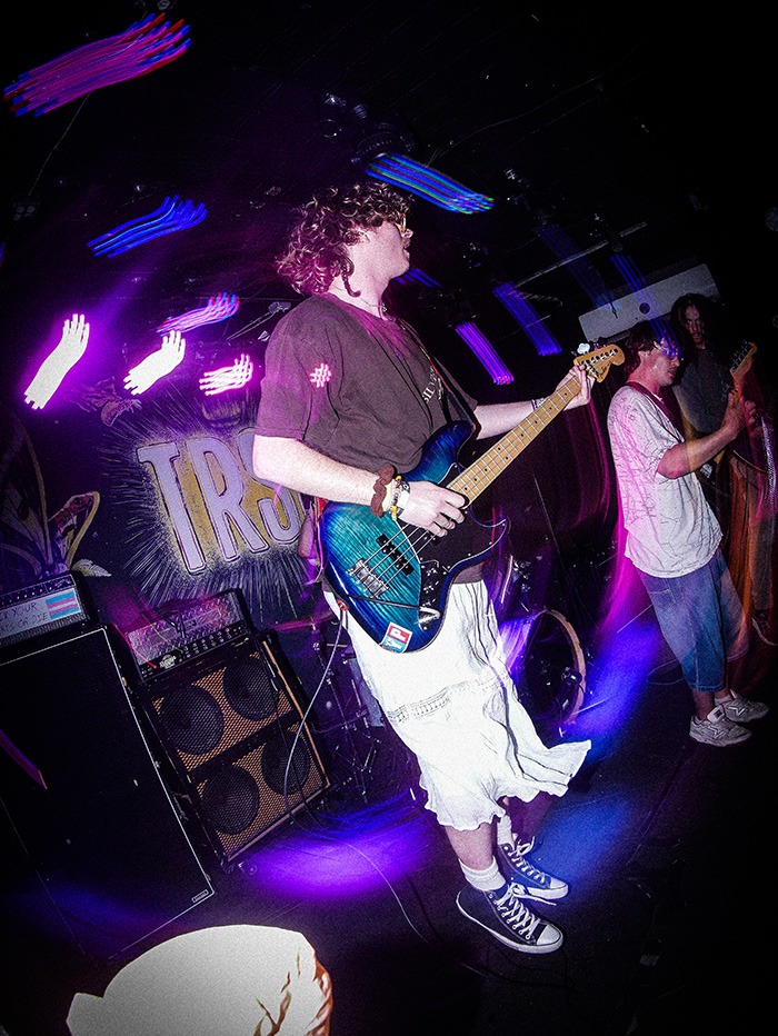TRSH played a hell of a show at Globe Hall Wedneday, April 30 (Photos: Béla Kershisnik)