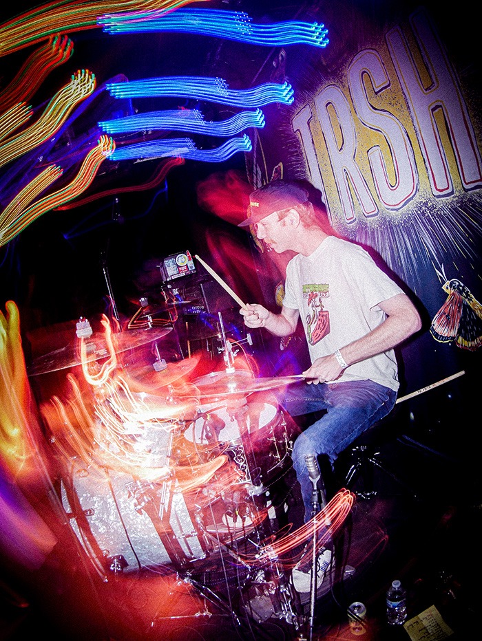 TRSH played a hell of a show at Globe Hall Wedneday, April 30 (Photos: Béla Kershisnik)