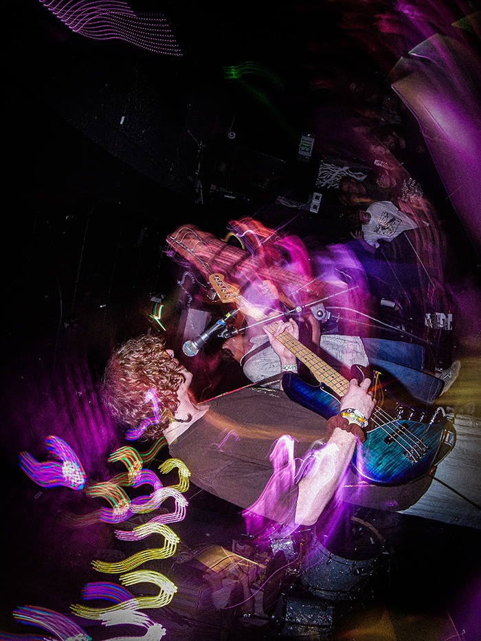 TRSH played a hell of a show at Globe Hall Wedneday, April 30 (Photos: Béla Kershisnik)
