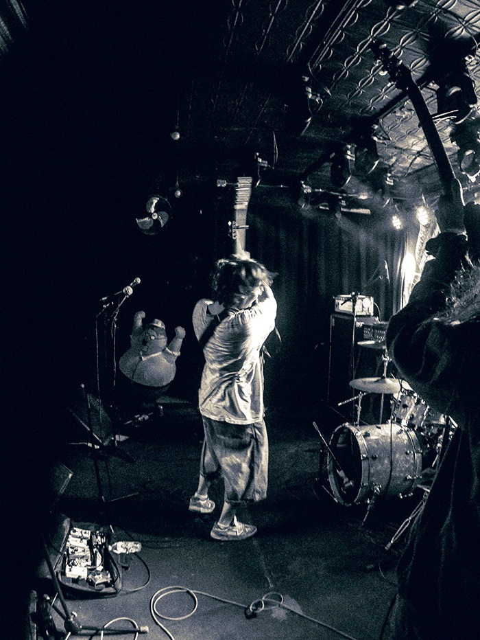 TRSH played a hell of a show at Globe Hall Wedneday, April 30 (Photos: Béla Kershisnik)