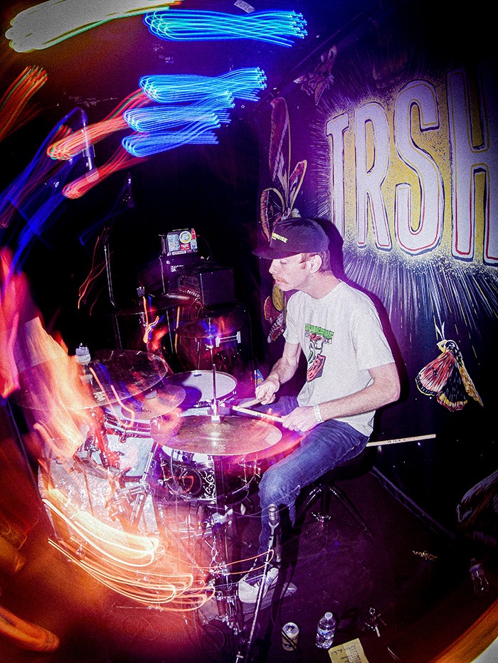 TRSH played a hell of a show at Globe Hall Wedneday, April 30 (Photos: Béla Kershisnik)