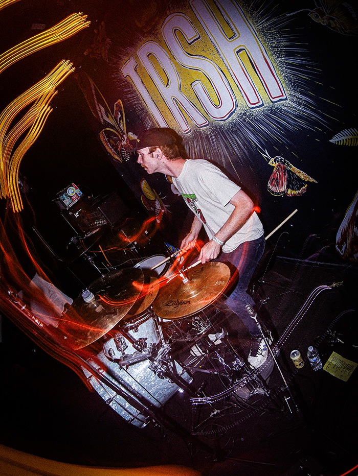 TRSH played a hell of a show at Globe Hall Wedneday, April 30 (Photos: Béla Kershisnik)