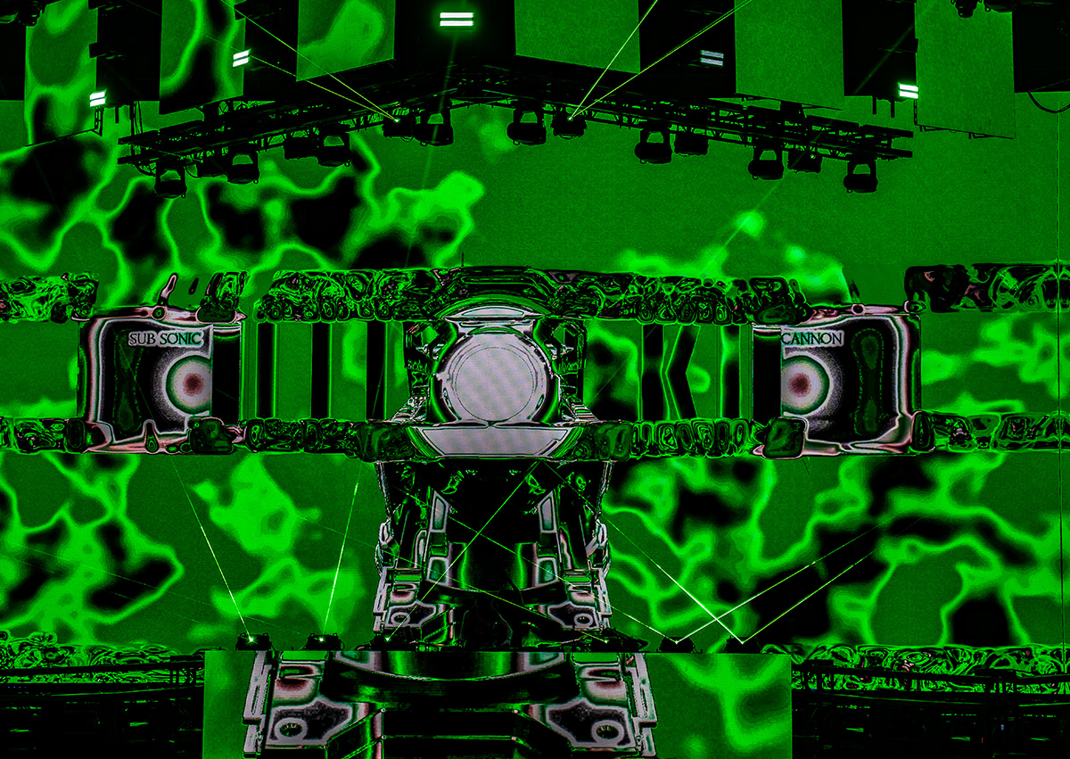 Excision brought electric energy o Fiddler’s Green Amphitheatre last weekend (Photos: Gerardo Federico)