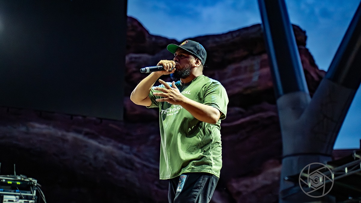 Atmosphere headlined a brilliant Red Rocks show with all sorts of "OG" style hip hop last Friday (Photo: Gerardo Federico)