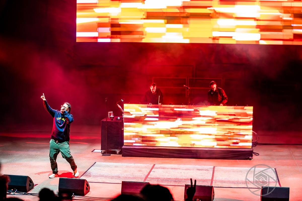 Atmosphere headlined a brilliant Red Rocks show with all sorts of "OG" style hip hop last Friday (Photo: Gerardo Federico)