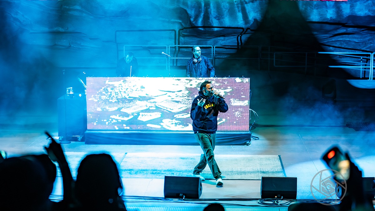 Atmosphere headlined a brilliant Red Rocks show with all sorts of "OG" style hip hop last Friday (Photo: Gerardo Federico)