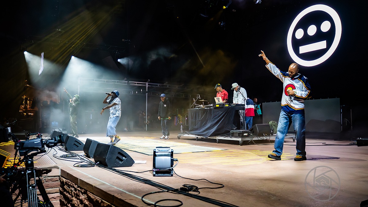 Atmosphere headlined a brilliant Red Rocks show with all sorts of "OG" style hip hop last Friday (Photo: Gerardo Federico)