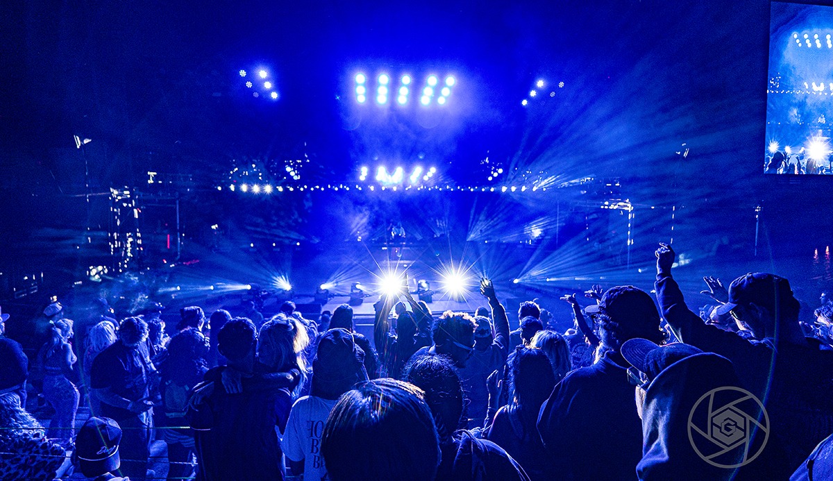 Chris Lake turned Red Rocks into a giant Dance Party last Saturday night (Photo: Gerardo Federico)