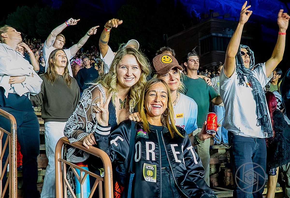 Chris Lake turned Red Rocks into a giant Dance Party last Saturday night (Photo: Gerardo Federico)