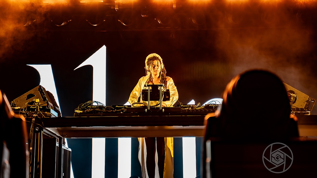 Chris Lake turned Red Rocks into a giant Dance Party last Saturday night (Photo: Gerardo Federico)