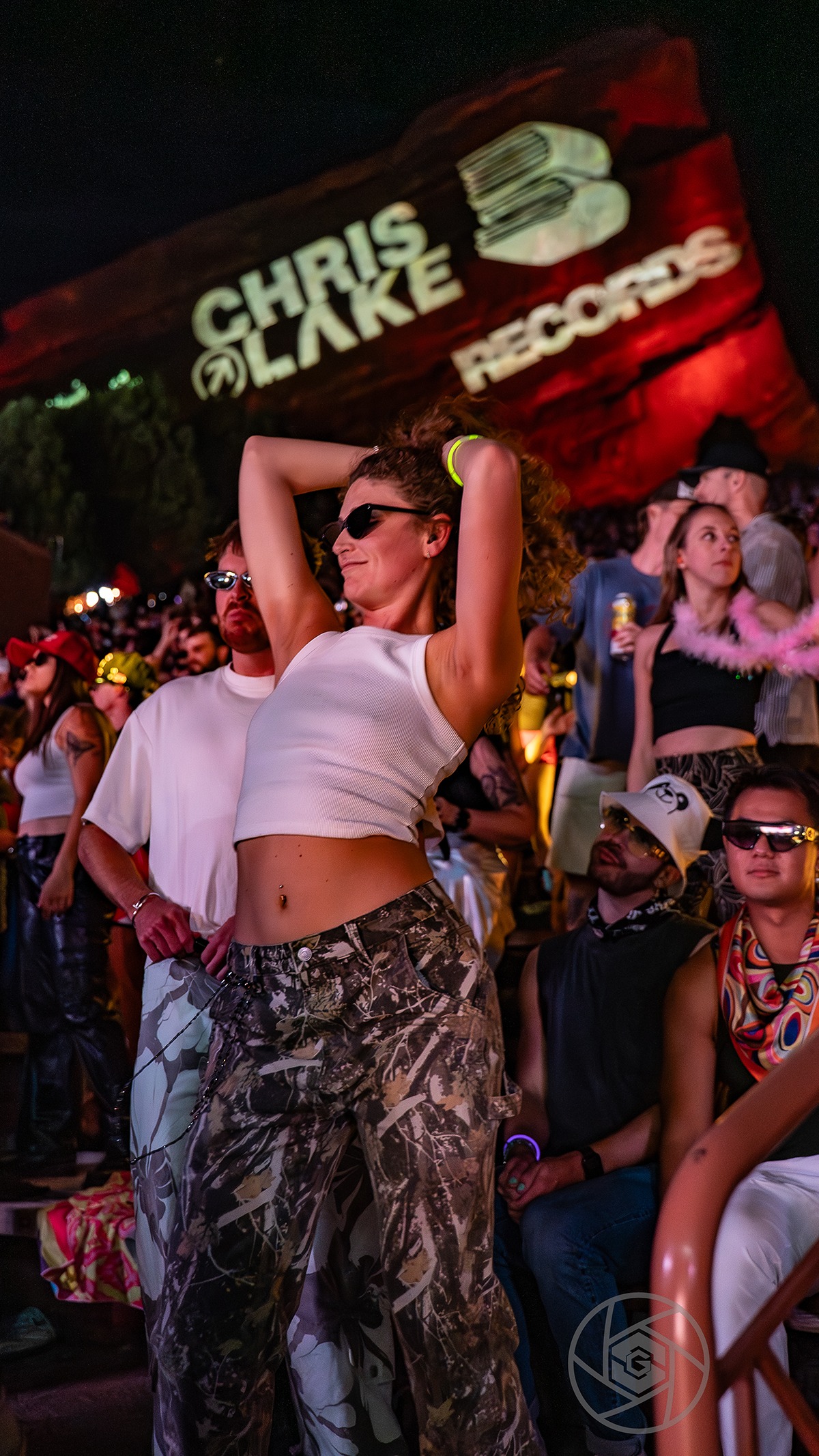 Chris Lake turned Red Rocks into a giant Dance Party last Saturday night (Photo: Gerardo Federico)