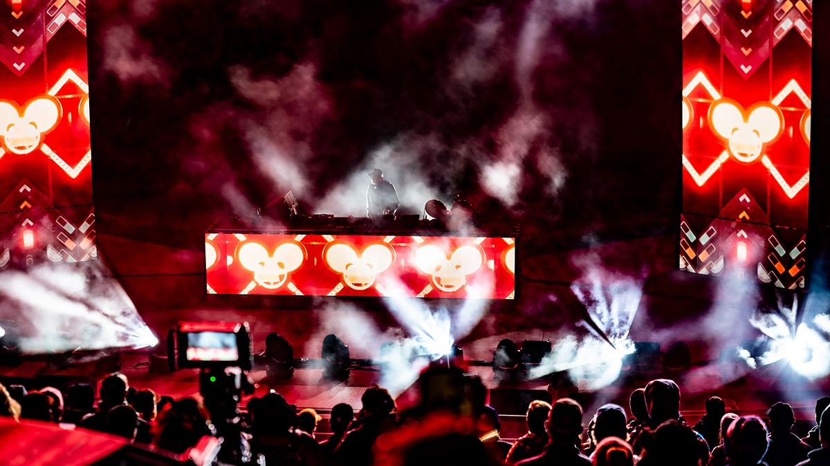 Deadmau5 lived up to the legend last Friday (photo: Gerardo Federico)