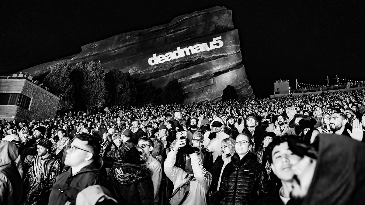 Deadmau5 lived up to the legend last Friday (photo: Gerardo Federico)