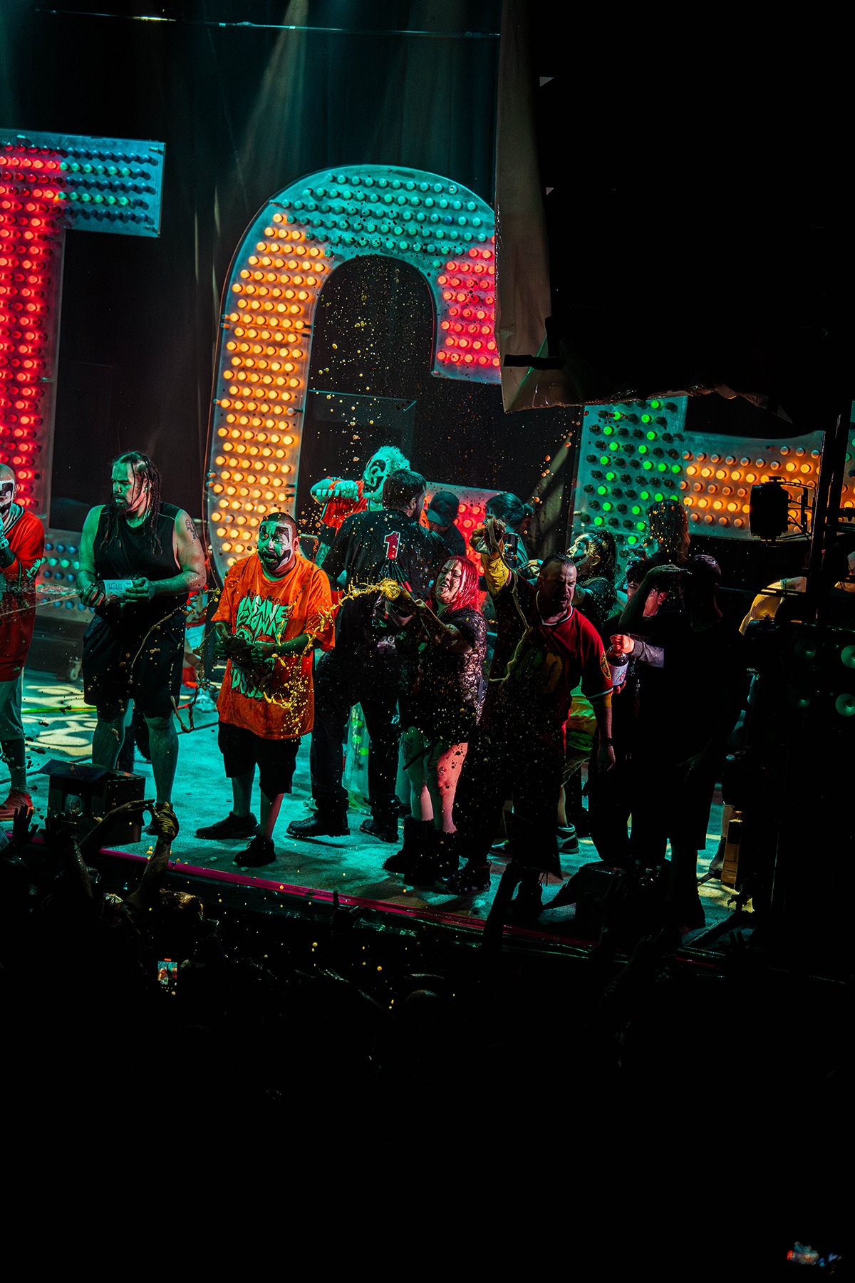Insane Clown Posse Turn Summit Music Hall into a Sticky, Screaming Family Reunion (Photo: Béla Keeshisnik)