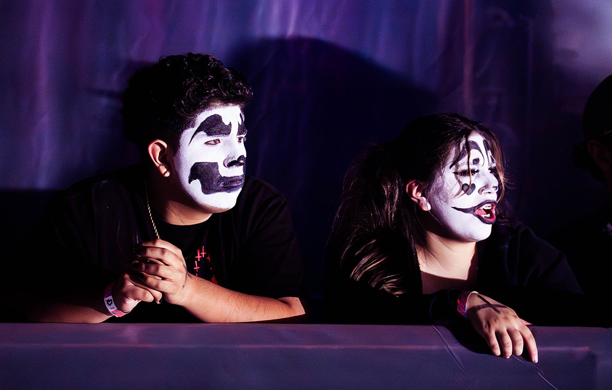 Insane Clown Posse Turn Summit Music Hall into a Sticky, Screaming Family Reunion (Photo: Béla Keeshisnik)
