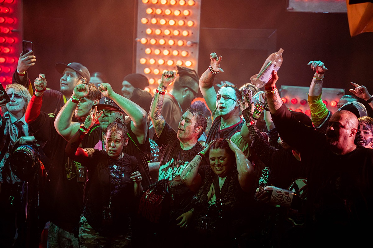 Insane Clown Posse Turn Summit Music Hall into a Sticky, Screaming Family Reunion (Photo: Béla Keeshisnik)