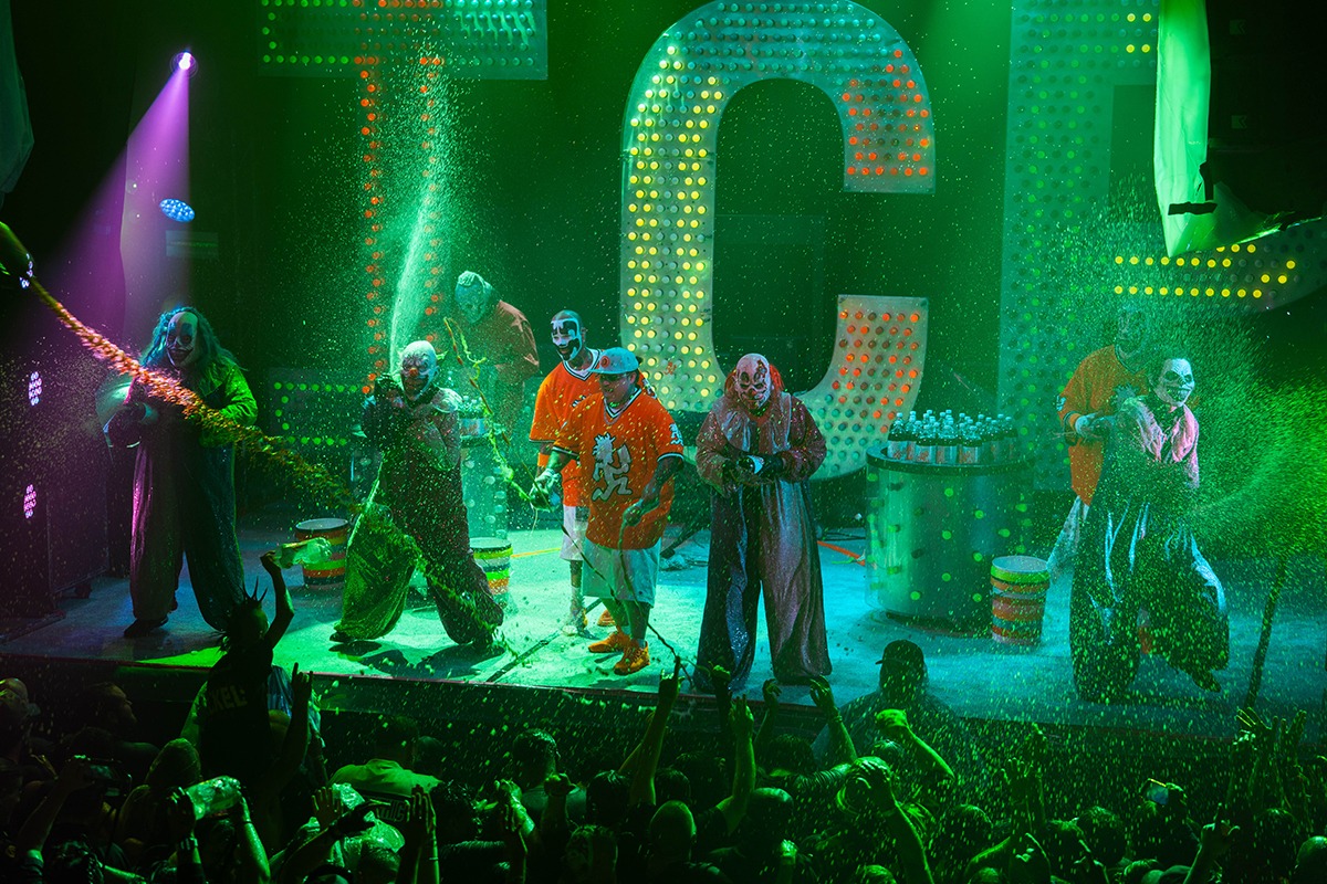 Insane Clown Posse Turn Summit Music Hall into a Sticky, Screaming Family Reunion (Photo: Béla Keeshisnik)