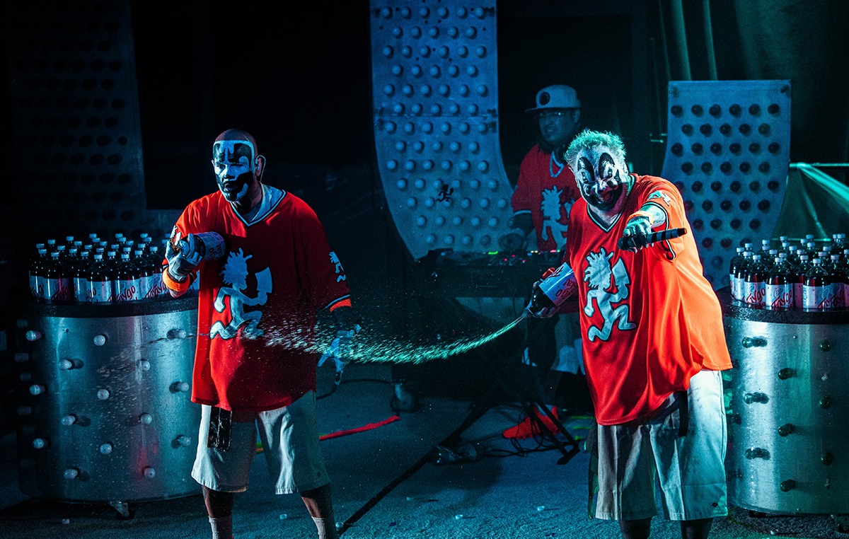 Insane Clown Posse Turn Summit Music Hall into a Sticky, Screaming Family Reunion (Photo: Béla Keeshisnik)
