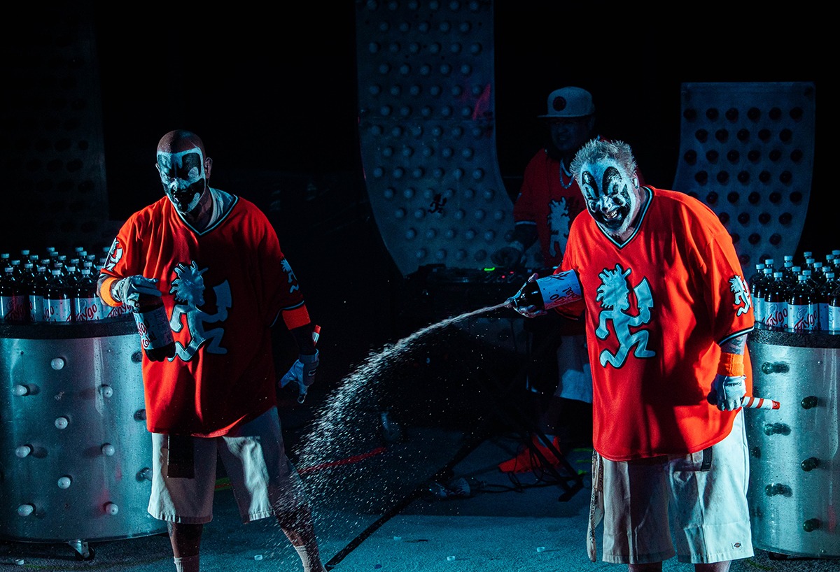 Insane Clown Posse Turn Summit Music Hall into a Sticky, Screaming Family Reunion (Photo: Béla Keeshisnik)